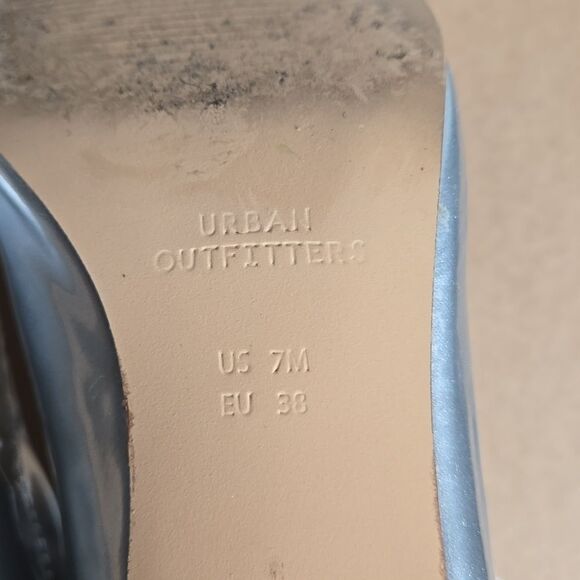 Urban Outfitters Silver Faux Leather Booties - Picture 9 of 12